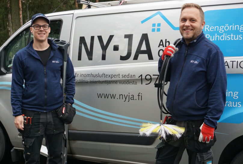 Tobias Björkgren, Jonas Pörtfors. NY-JA