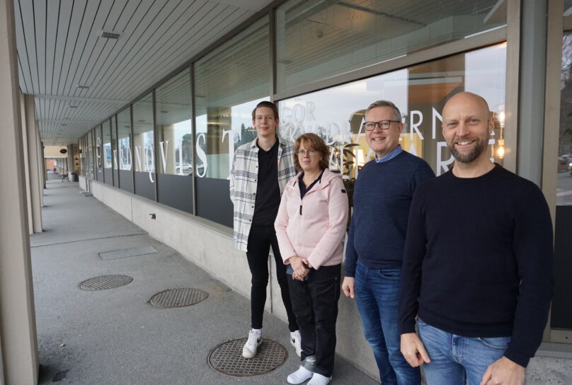 Anton Kronqvist, Yvonne Isakas, Cay Kronqvist, Marcus Jansson.