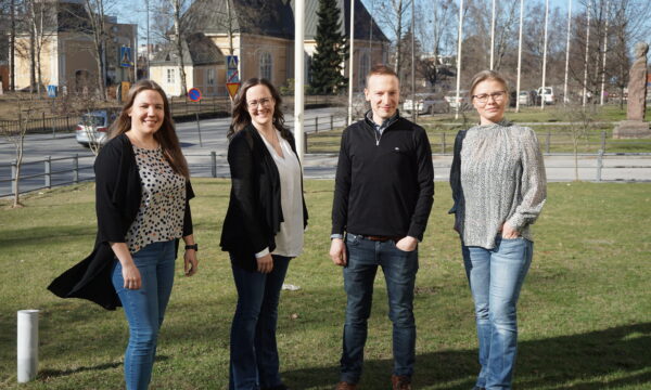 Sara Libäck-Sandin, Pia Holkkola-Löf, Tomas Knuts och Heidi Matinlassi bjuder in alla intresserade till Sustainable Branding Days. Concordia