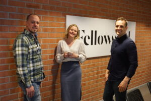 Mats Hägglund, Camilla Carlsson, Anders Wallin Fellowmind e-craft