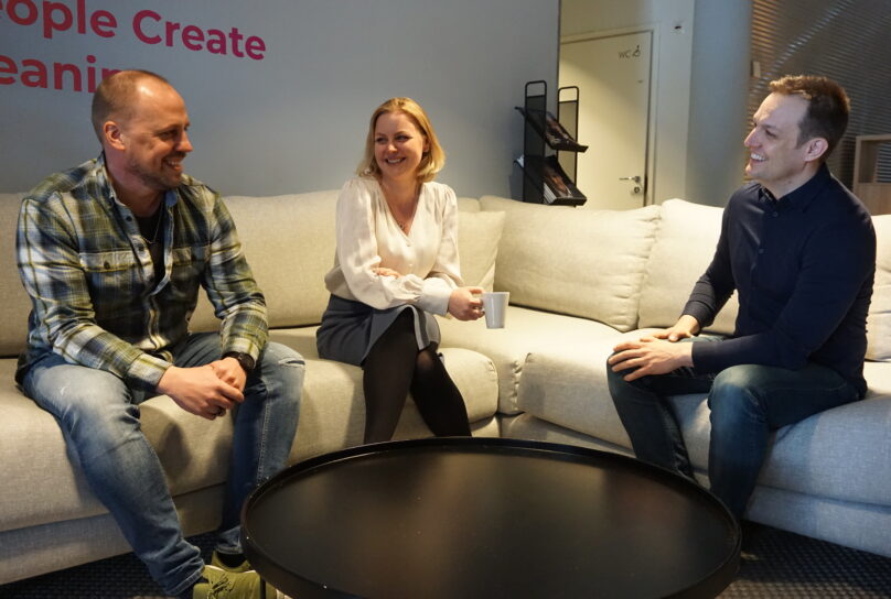 Mats Hägglund, Camilla Carlsson, Anders Wallin Fellowmind ecraft