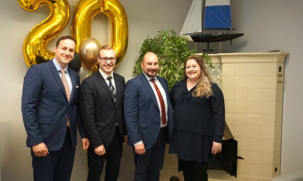 En del av Alexandrias team: Jonas Vironen, Lauri-Matti Rintakomsi, Kennet Dalgren, Laura Rönkkö.