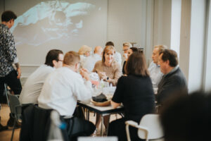 Executive table discussion