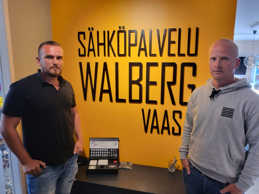 Tony Sund, Kim Snellman. Sähköpalvelu Walberg Vaasa, Vasa