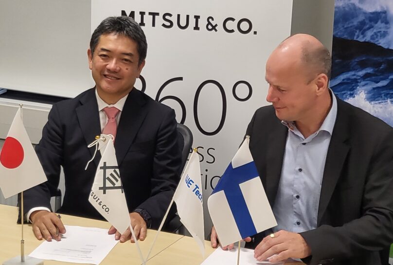 Akihito Hamada, Mårten Storbacka, we tech solutions, mitsui