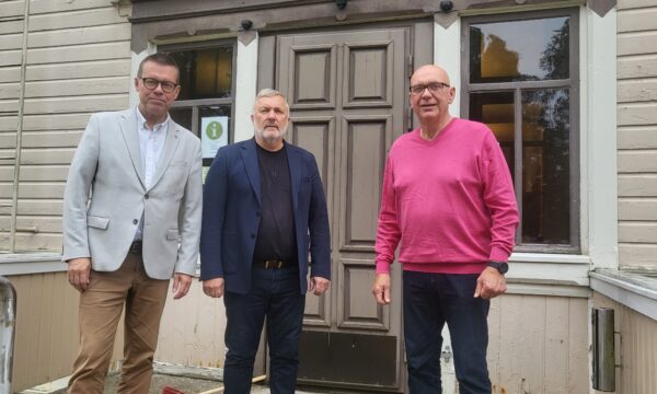 Markku Lumio, Jan-Anders Lundenius, Kari Häggblom. Kaskö Kaskinen