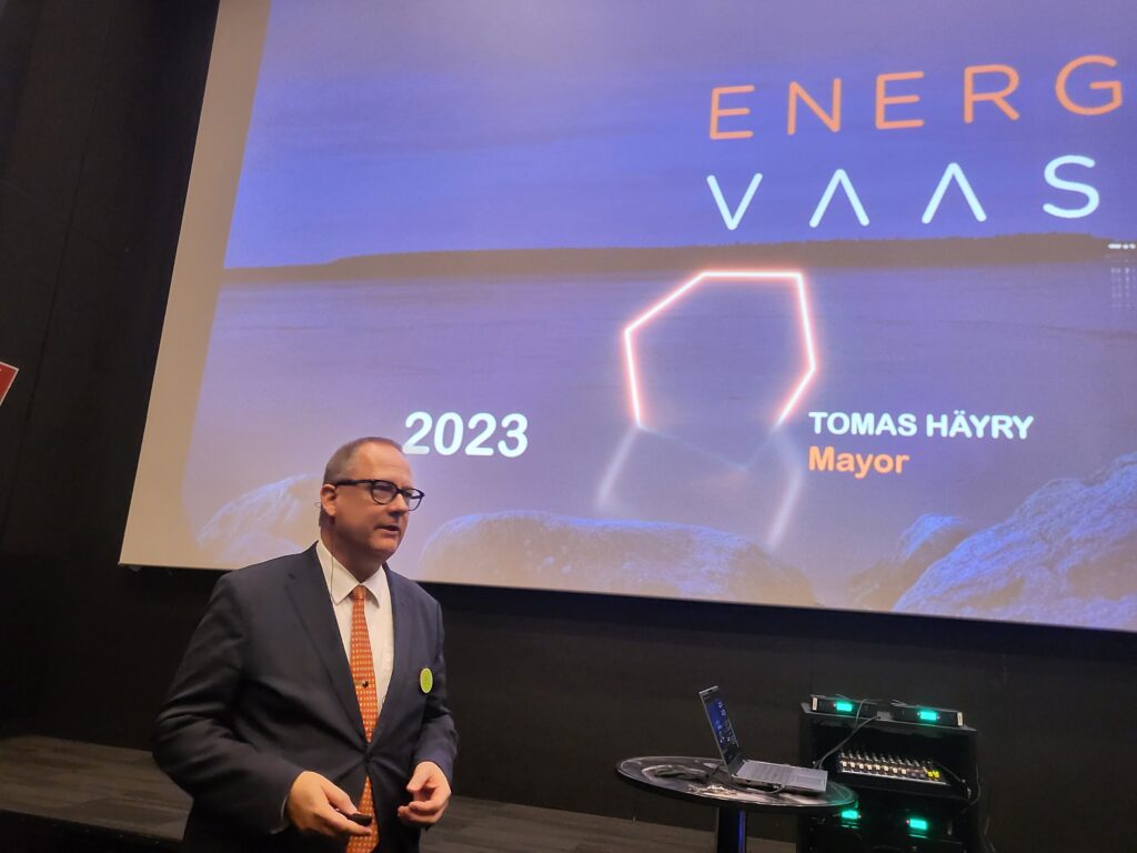 Tomas Häyry, vasa stad