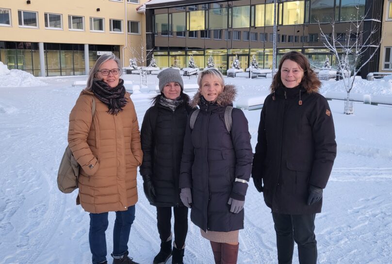 Anita Kronqvist, Sunna Vainiomaa, Nina Nässlin, Anita Sundman, Talent Forum Vaasa