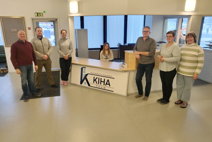 Johnny Backman, Ingemar Teir, Marice Haldin-Granith, Aona Laht, Leif Norrgård, Elvira Backman-Gutic, Susanne Dahlström, Kiha-Team