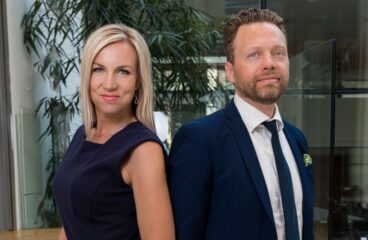 .Paula Erkkilä, Mikael Hallbäck, Österbottens handelskammare, Pohjanmaan kauppakamari