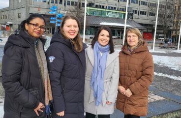 Nethra Wagarachchige, Johanna Reponen, Anna Hakkari, Pia Jünger.