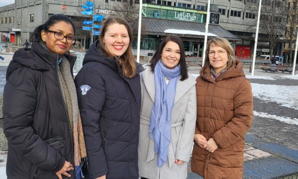Nethra Wagarachchige, Johanna Reponen, Anna Hakkari, Pia Jünger.