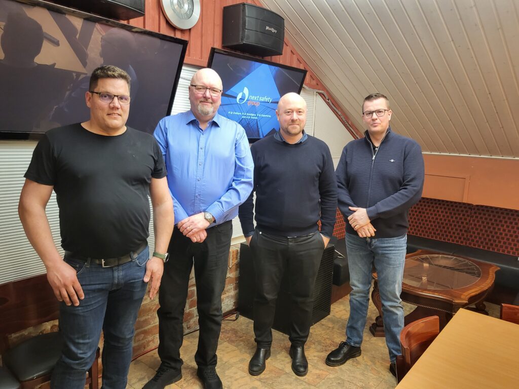 Antti Haapakoski, Ari Rintamäki, Robert Henricson, Patrik Wistbacka, Next Safety Group