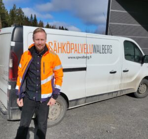Björn Walberg, Sähköpalvelu Walberg