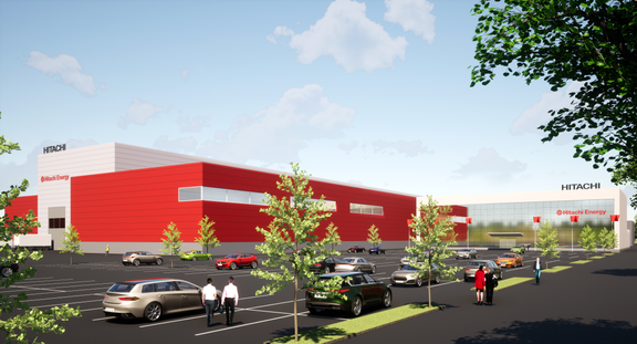 Illustration av det nya campuset. Bild: WasaGroup