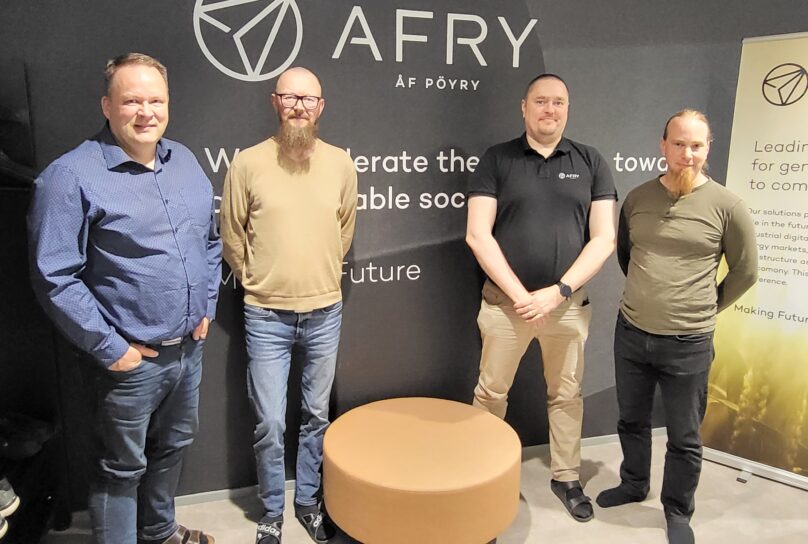 Hannu Erkkilä, Mika Korpi, Mika Mäkelä, Hannu Virta, Afry, Vaasa