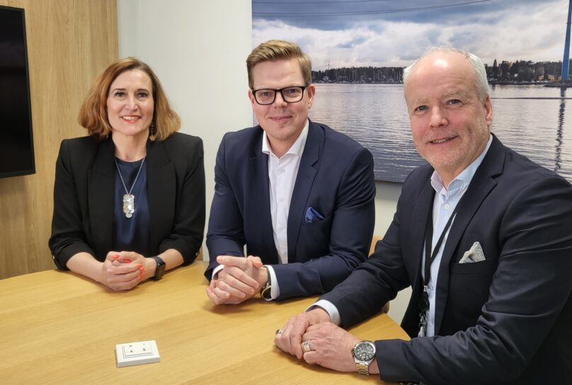 Henna-Mareena Alanko, Jens Wiklund, Roy Skog.