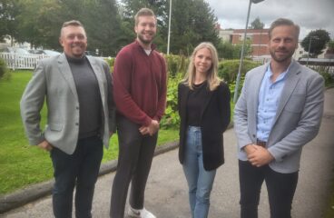 Mika Mäkisalo, Johannes Karf, Matilda Hassel, Filip Riska, LokalTapiola Österbotten, LähiTapiola Pohjanmaa