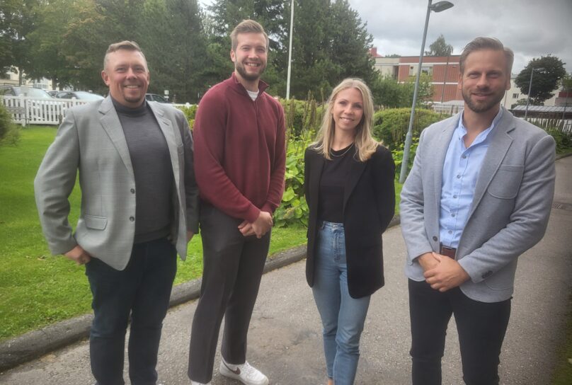 Mika Mäkisalo, Johannes Karf, Matilda Hassel, Filip Riska, LokalTapiola Österbotten, LähiTapiola Pohjanmaa
