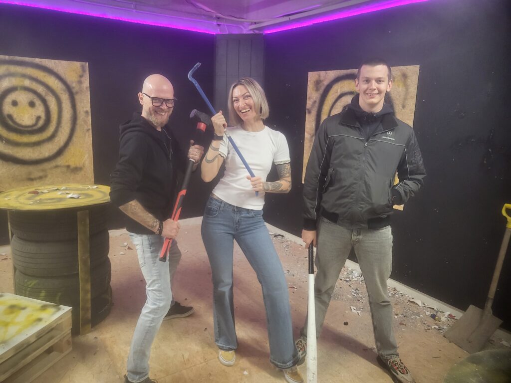 Thomas Berglund, Antonina Dinova-Berglund, Aleksandar Dinov, Smashroom, Vasa, Vaasa