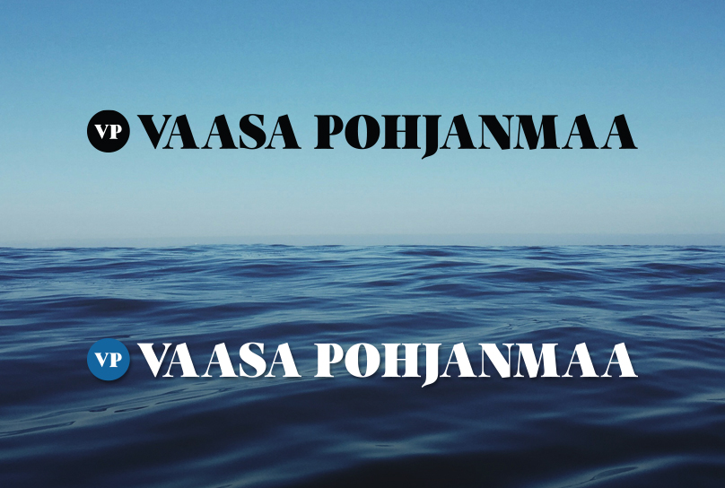 VAASA POHJANMAA logot pohjalla