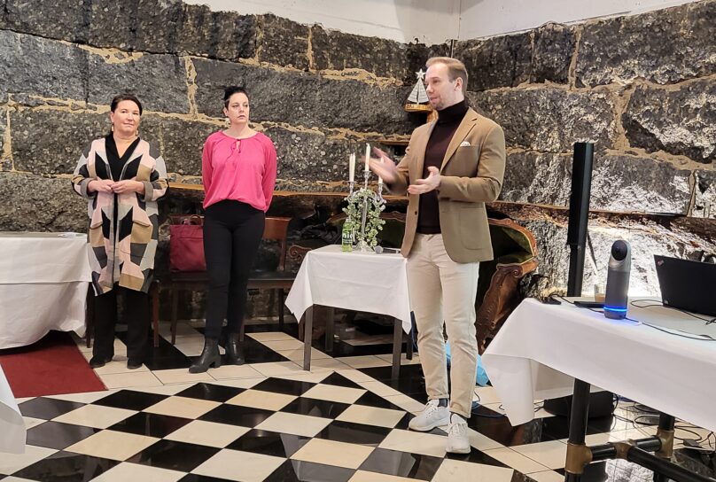 Anne Salovaara-Kero, Piia Hägen, Joel Sunabacka.