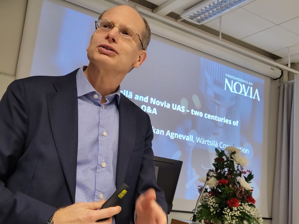 Håkan Agnevall, Wärtsilä