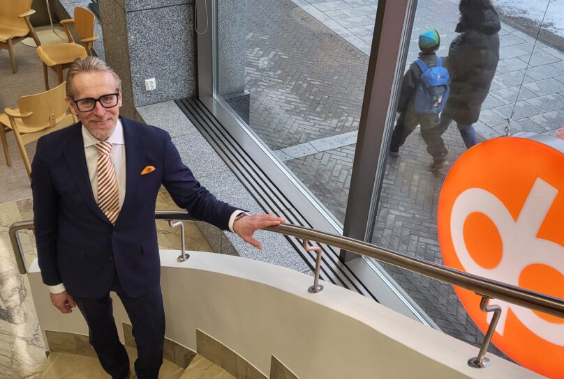 Ulf Nylund, Vasa Andelsbank, Vaasan OP