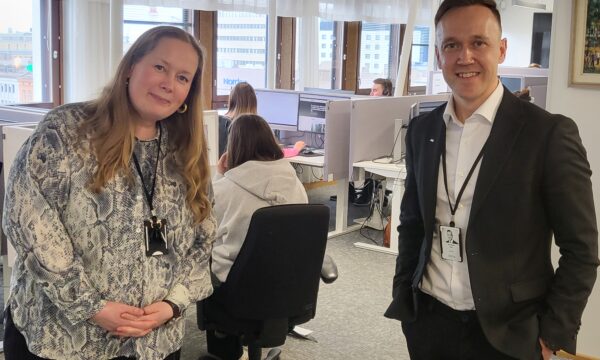 Jenny Julin, Jonathan Salo, Aktia Vasa