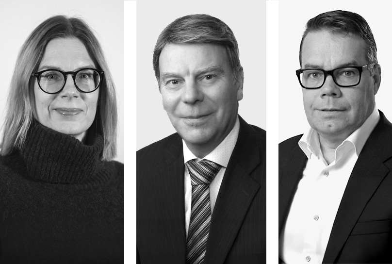 Heidi Barman-Geust, Peter Björk, Henrik Virtanen