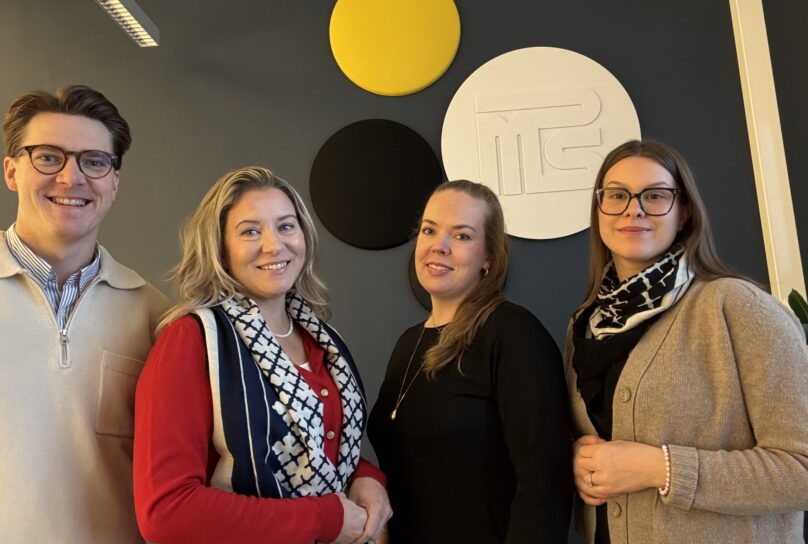 Jonathan Rasmus, Viivi Vehkaoja, Jonna Myllymaa, Aliina Hautala.