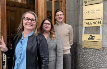 Talenom Vaasa: Niina Kronqvist, Jenny Malin, Henri Hujala