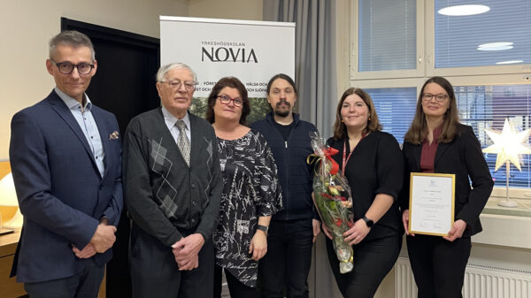 Örjan Andersson, Göran Ahlbäck, Katarina Heikius, Dennis Bengs, Camilla Mattjus, Viveka Öling-Wärnå. Högskolestiftelsen i Österbotten, Novia