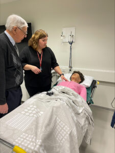 Göran Ahlbäck, Camilla Mattjus.