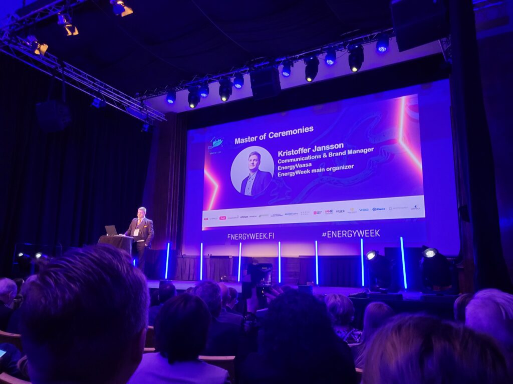 Kristoffer Jansson, Vaasa Energyweek