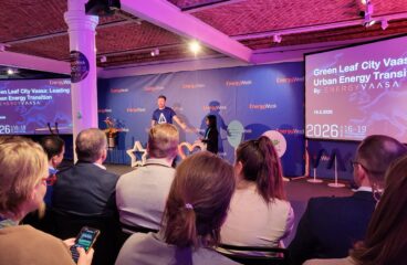 Lee Passmore, Local Voiceover Artist, and Fatima Khizar, a pupil from Suvilahti Elementary School, hosted the event.