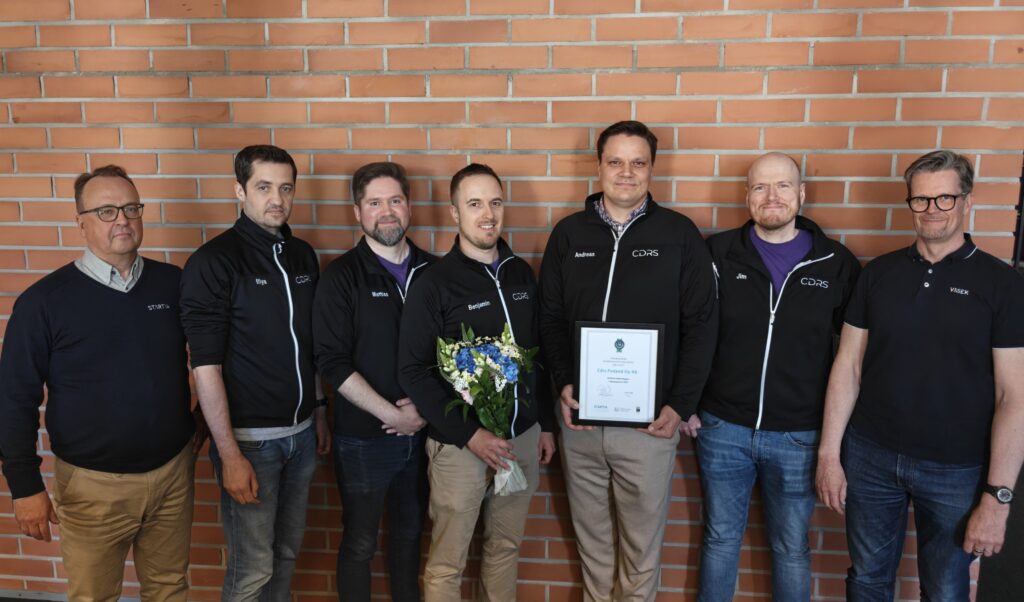 Tommi Virkama, Illya Yushchenko, Mattias Berg, Benjamin Burman, Andreas Vuorinen, Jim Sundkvist & Kenneth Dalkvist.