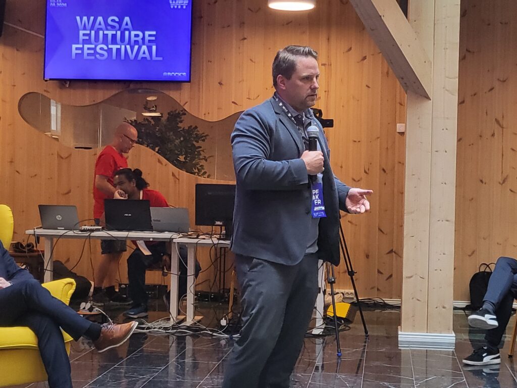 Christian Sundman, Wasa Future Festival, Wärtsilä
