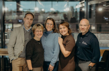 Jan-Erik Höglund, Maria Höglund, Anne-Maj Widjeskog, Riitta Huhtala, Tapani Mustonen. Botnia Työterveys, Botnia Företagshälsovård