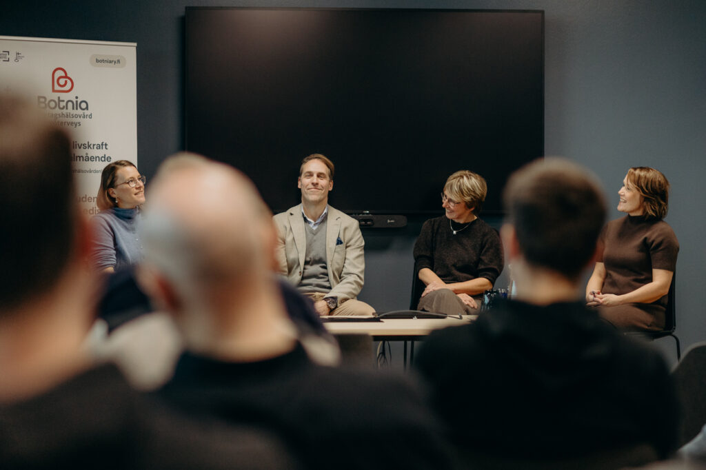 Anne-Maj Widjeskog, Jan-Erik Höglund, Maria Höglund, Riitta Huhtala, Botnia Företagshälsovård, Työterveys